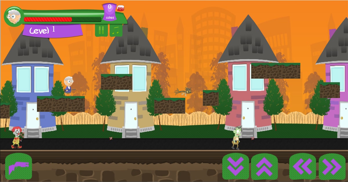 بازی آنلاین Grannie's Cake