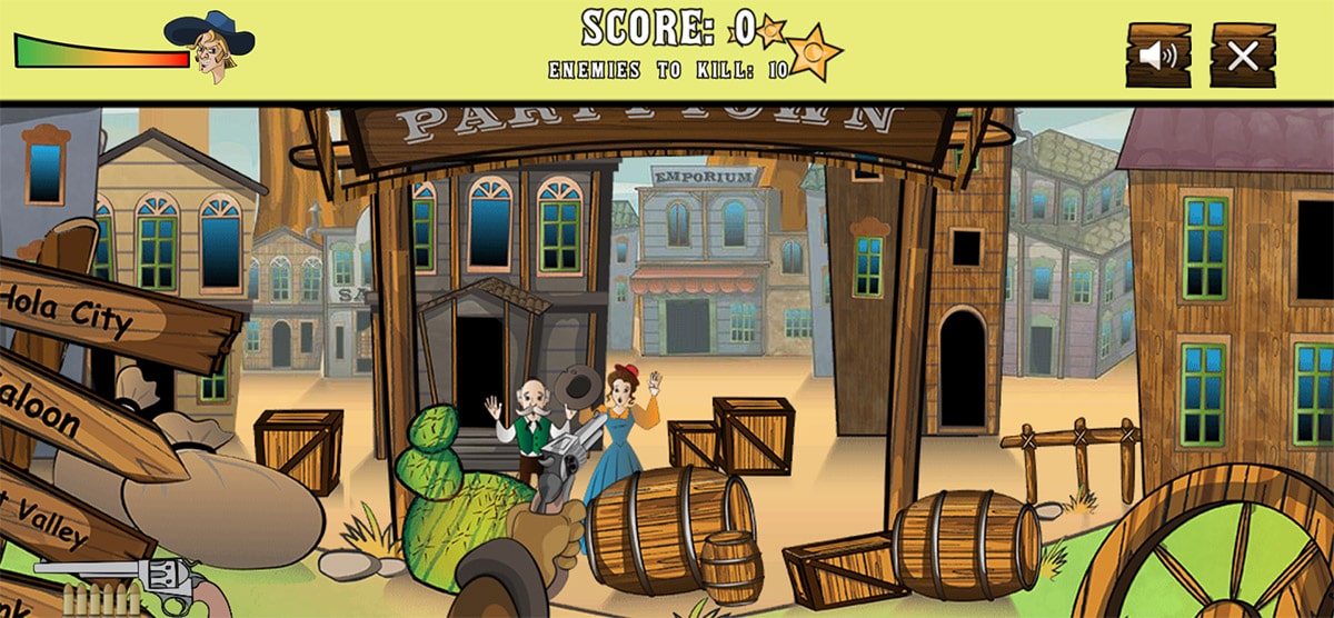 بازی آنلاین The Bandit Hunter